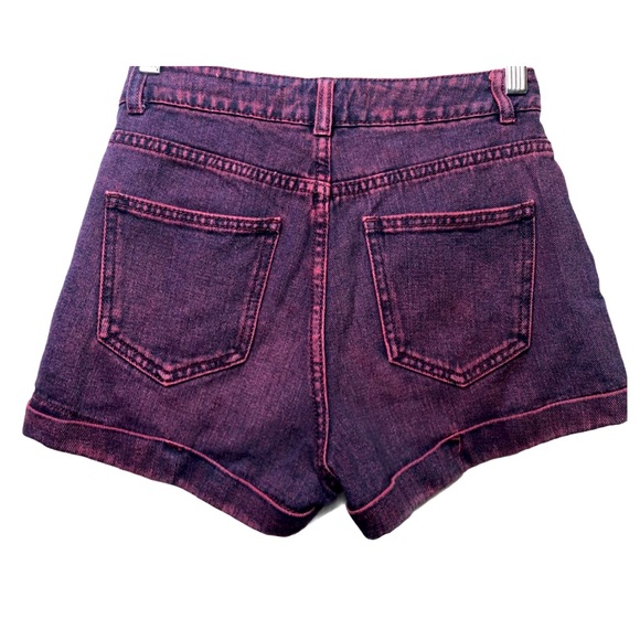 BullHead Mom Shorts Pink Dyed - Picture 12 of 13